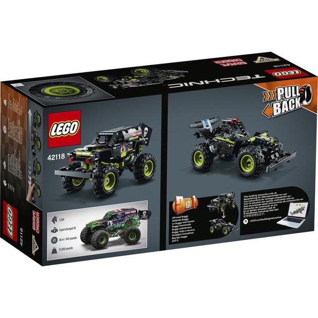 LEGO Technic 42118 Monster Jam Grave Digger - Lego Technic - Toys101