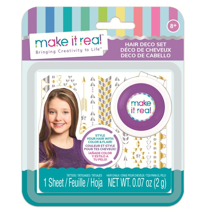 Make It Real Hair Deco Set Purple - Make It Real - Toys101