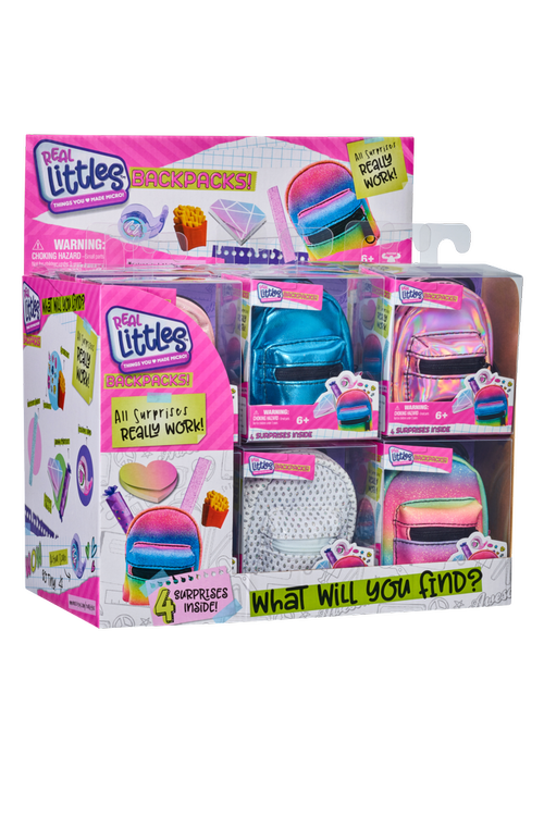Real Littles Single Backpack Assorted - Toys101