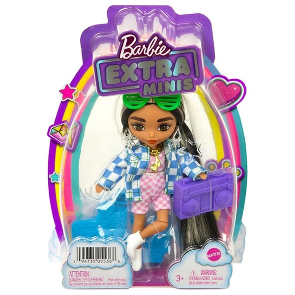 Barbie Extra Mini Checkered Jacket & Radio
