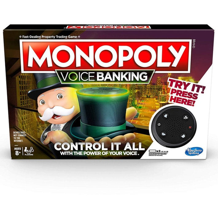 Monopoly Voice Banking - Hasbro Games - Toys101