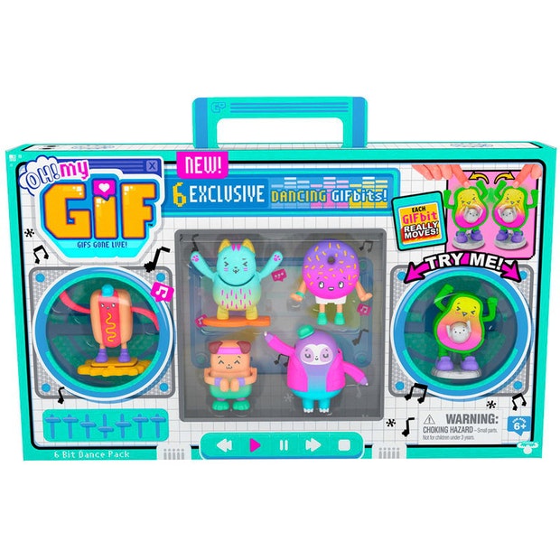 OH MY GIF 6Bit Dance Pack - Moose - Toys101