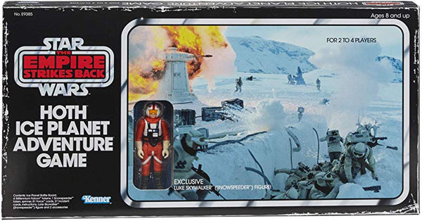 Star Wars Hoth Ice Planet Retro Game with Exclusive Action Figure