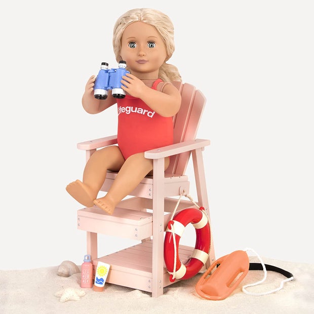 Our Generation Life Guard Chair Playset