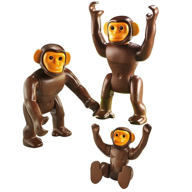 Playmobil 6650 Chimpanzee Family - Playmobil - Toys101