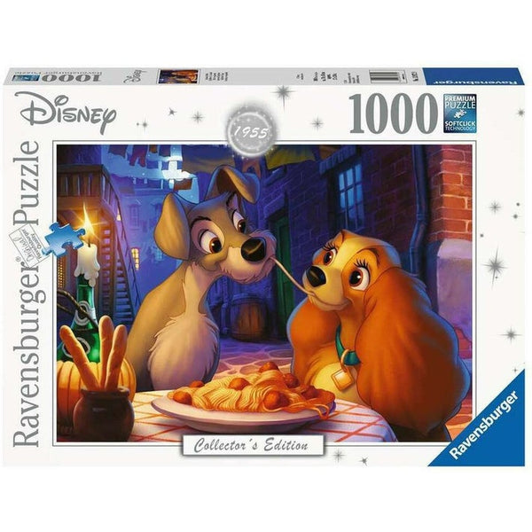 Ravensburger Puzzle 1955 Disney Lady And Tramp 1000pc
