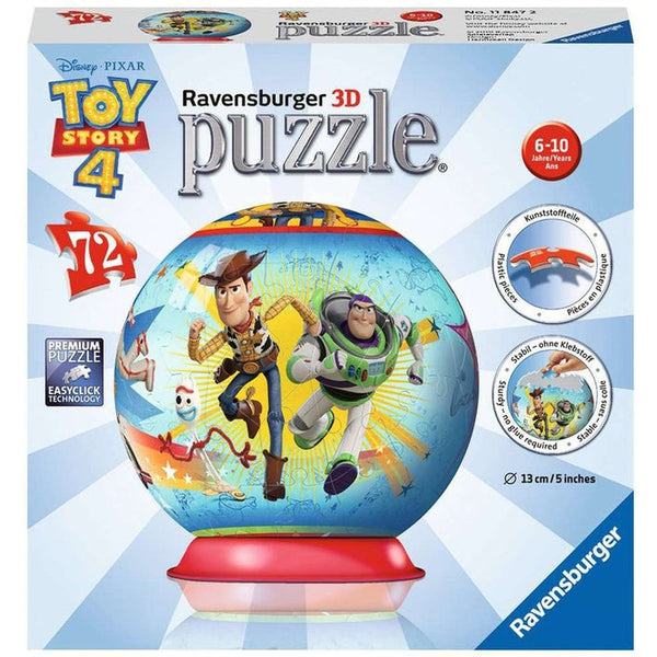 Ravensburger 3D Puzzle Ball Toy Story 4 72pc