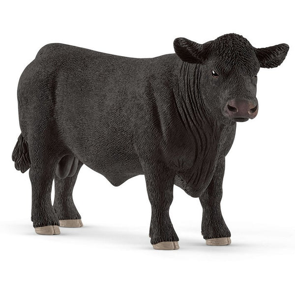 Schleich Black Angus Bull (Grey Dot)