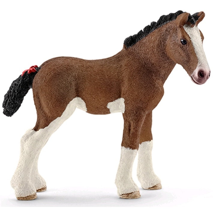Schleich Clydesdale Foal (Red Dot) - Schleich - Toys101