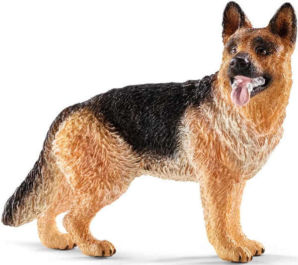 Schleich German Shepherd (Red Dot)