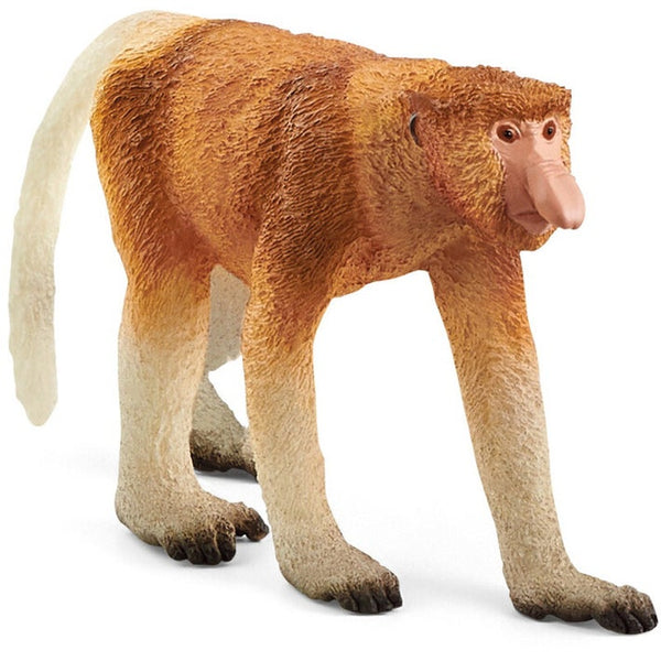 Schleich Proboscis Monkey (Yellow Dot)
