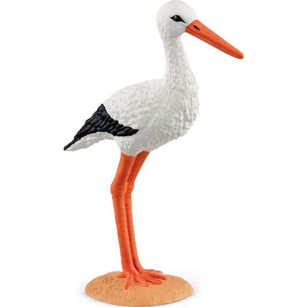Schleich Stork (Red Dot)
