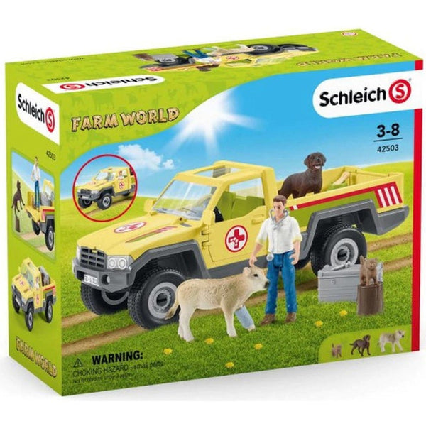 Schleich Farm World Veterinarian Visit At The Farm