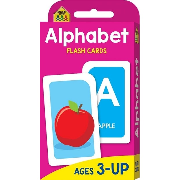 School Zone Alphabet Flash Cards - School Zone - Toys101
