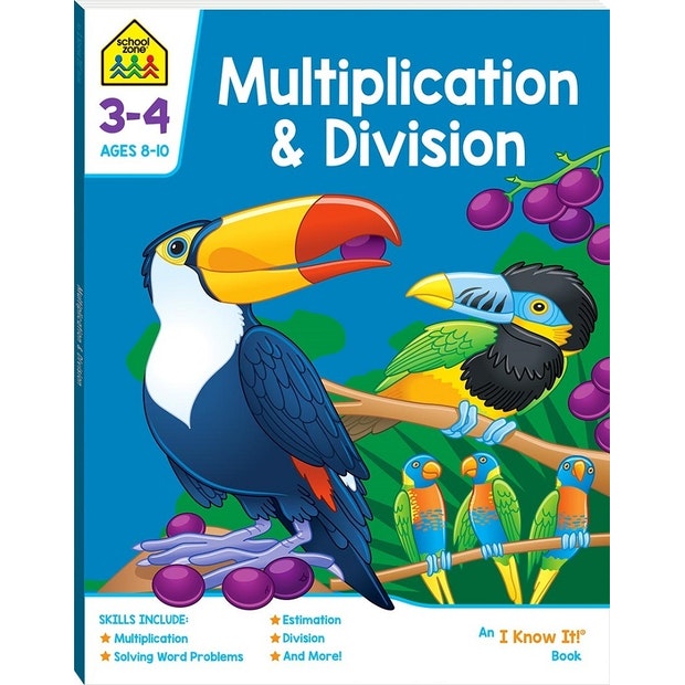 School Zone Multiplication & Division - School Zone - Toys101