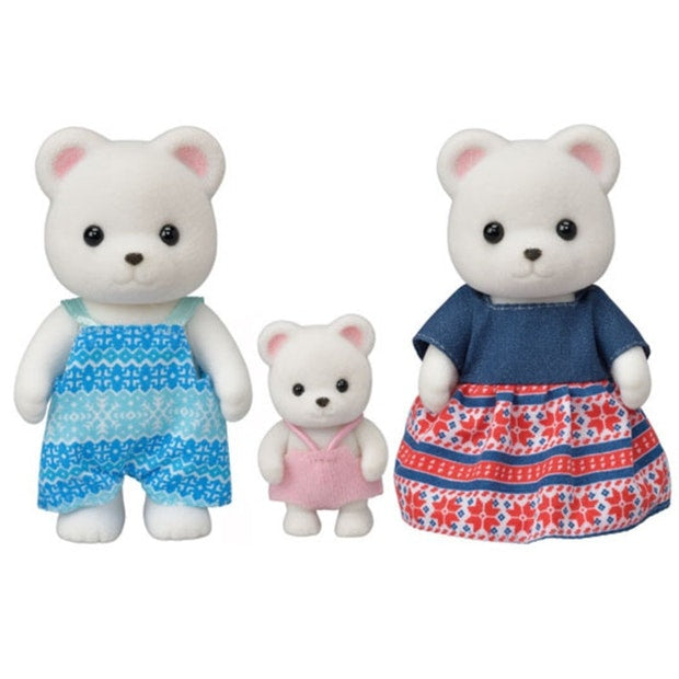 Sylvanian Families Polar Bear Family 3 Pack - Sylvanian Families - Toys101