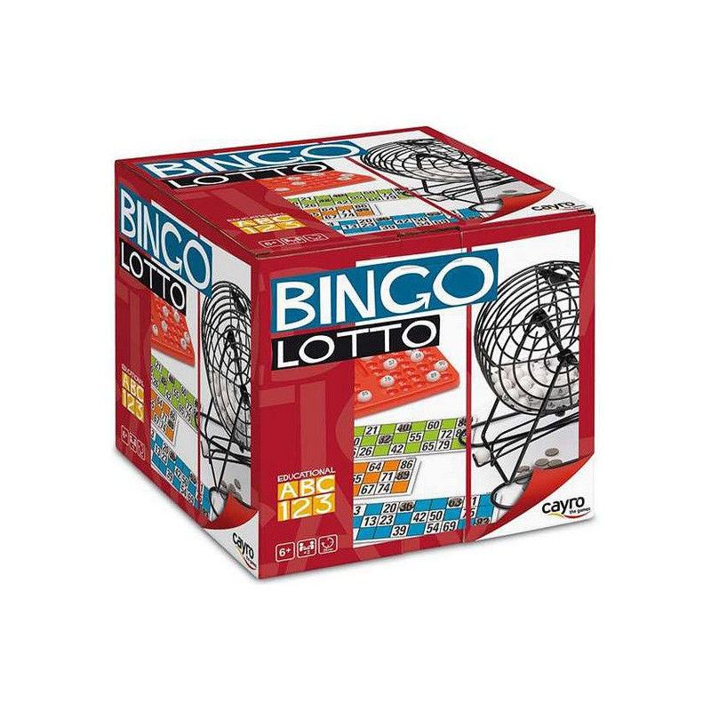 Cayro Bingo Lotto With Metal Cage