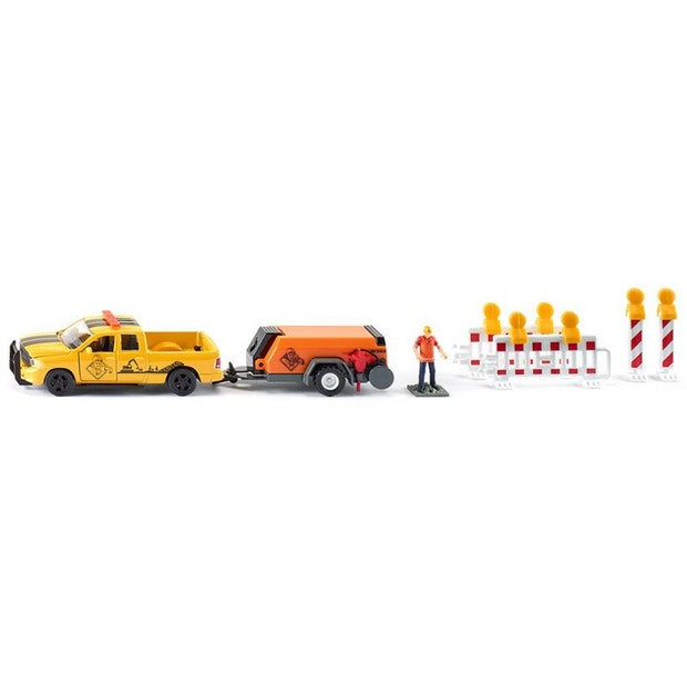 Siku 1;50 Ram 1500Dodge Ram Ute With Compressor - Siku - Toys101