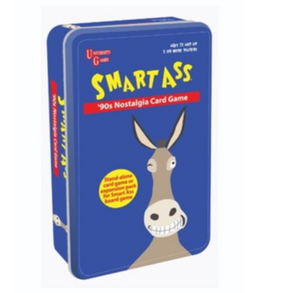 University Games Smart Ass 90s Notalgia Card Game