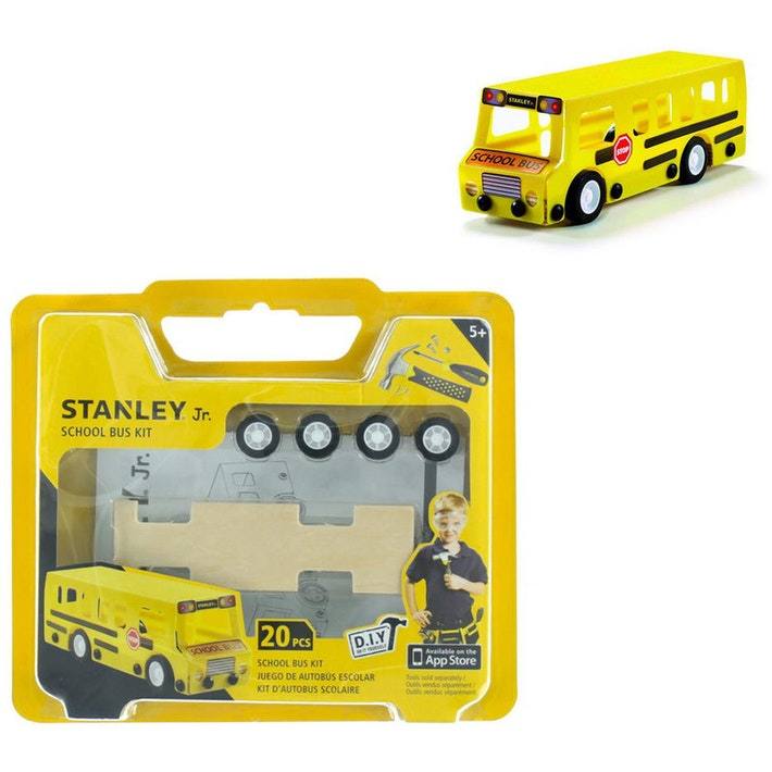 Stanley Jr. School Bus Kit (20pcs) - Stanley - Toys101