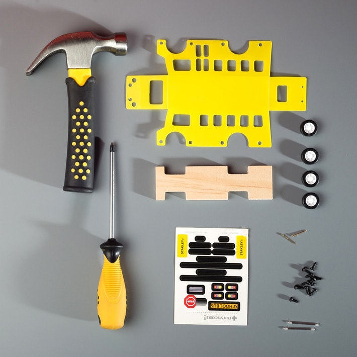 Stanley Jr. School Bus Kit (20pcs) - Stanley - Toys101