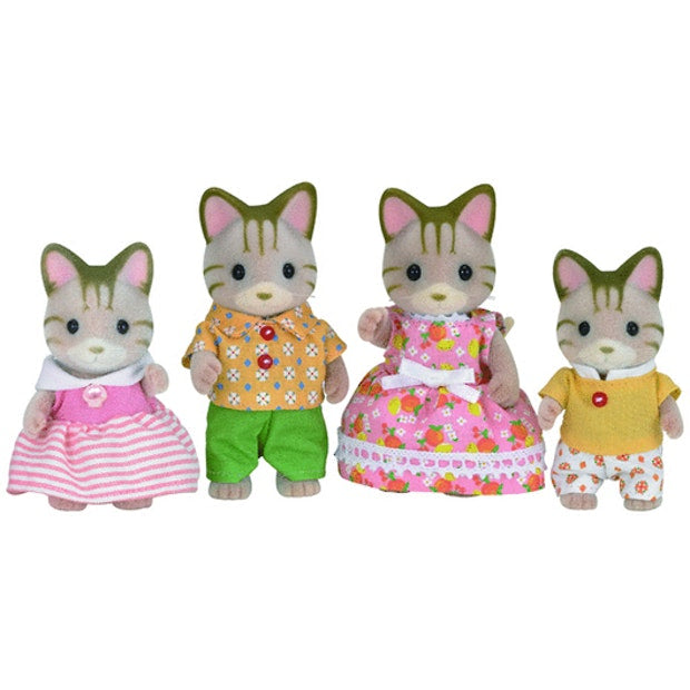 Sylvanian Families Striped Cat Family - SYLVANIAN FAMILIES - Toys101