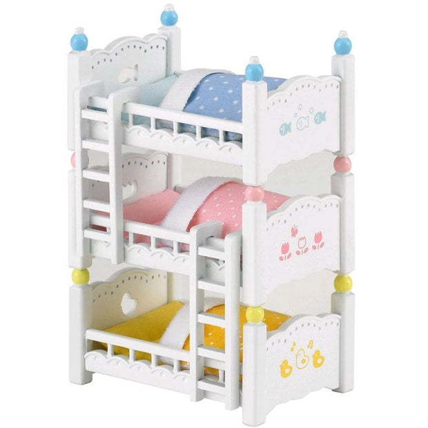Sylvanian Families Triple Bunk Beds - Sylvanian Families - Toys101
