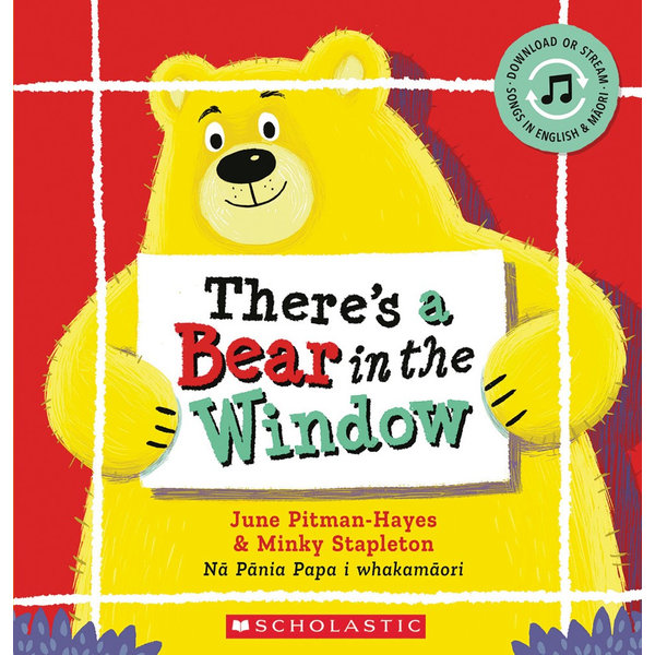 Scholastic There is A Bear In The Window Soft Cover Book