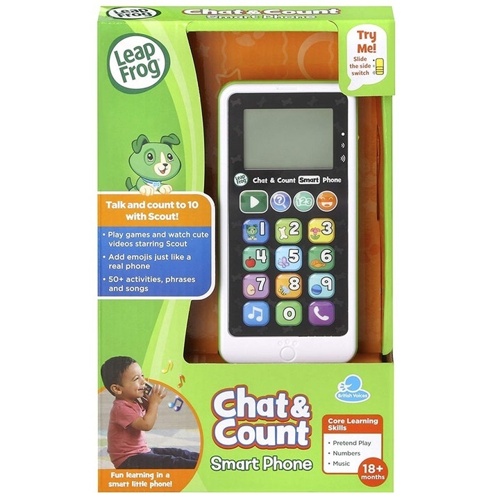 Leap Frog Chat Count Smart Phone Green - Leapfrog - Toys101